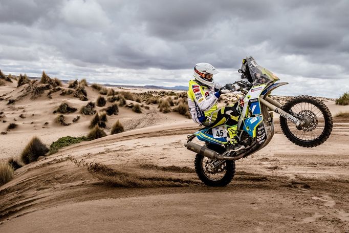 Rallye Dakar 2017: Ondřej Klymčiw, Husqvarna