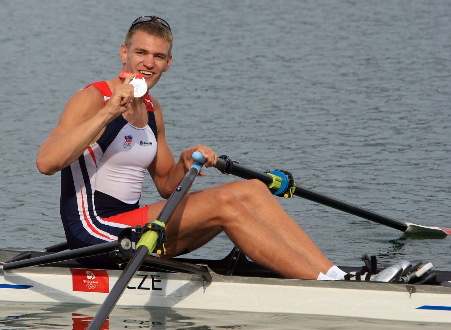 Ondřej Synek s olympijskou medailí