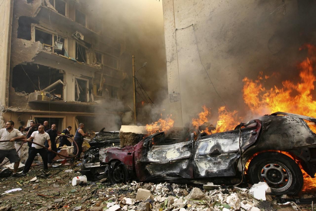Foto: Exploze v Bejrútu