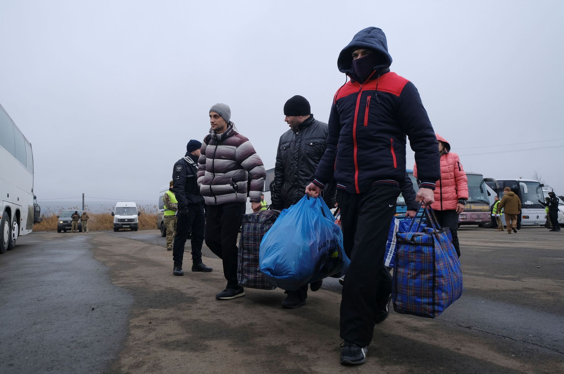 Výměna vězňů Ukrajina Doněcká oblast