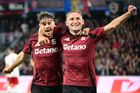 Sparta odvrátila ostudu. Třemi góly za sedm minut zničila Aktobe, teď ji čeká Arménie