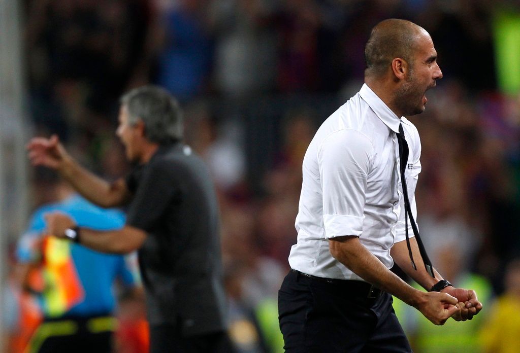 Španělský superpohár: Barcelona - Real (Mourinho, Guardiola)