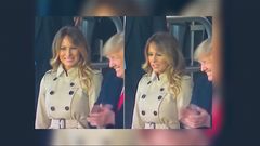 Melanie opět perlí. Záběr zneuchuceného výrazu při pohledu na Donalda je virální