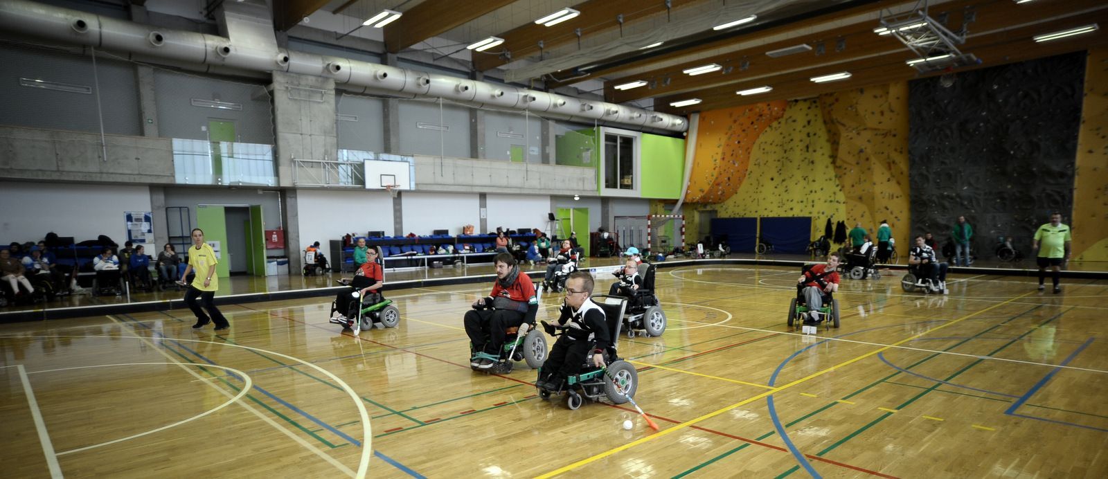 Powerchair Hockey v pražském Třebešíně