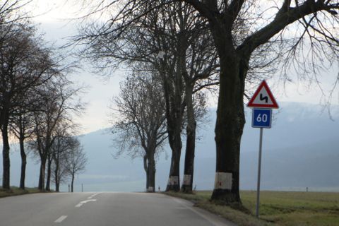 Test silnice 1/43 - prosinec 2014 - horizont