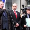 Demonstrace zemědělců v Praze