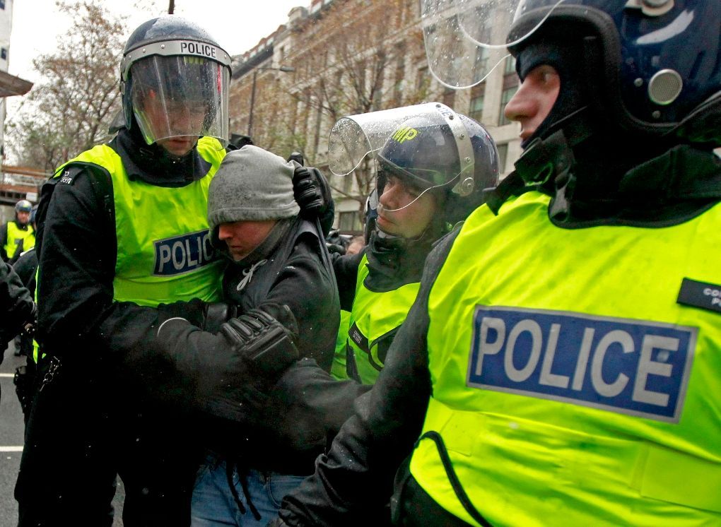 Další demonstrace britských studentů proti zvýšení školného