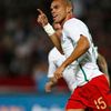 Pepe slaví gól do sítě Maďarska
