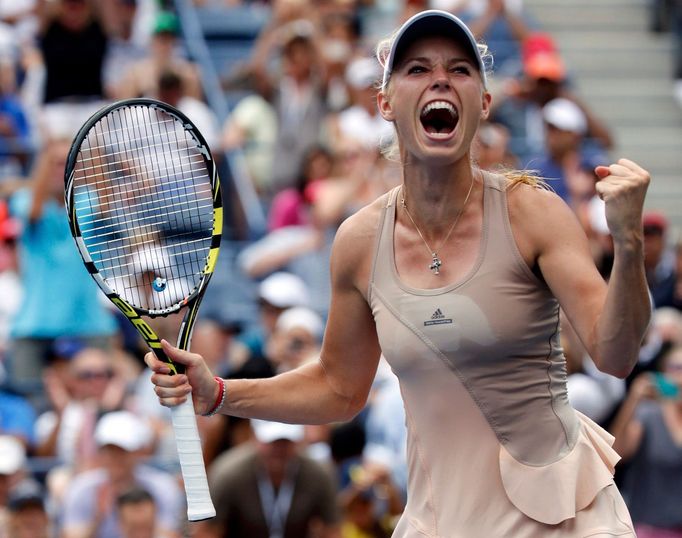 Caroline Wozniacká na US Open