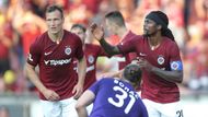 Sparta - Příbram, 4. kolo Fortuna:Ligy 2019-20: Costa se raduje z branky