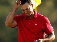 Tiger Woods se loučí s diváky na Masters