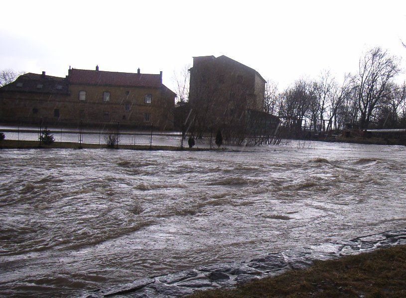 Chrudimka v Nemošicích na Pardubicku