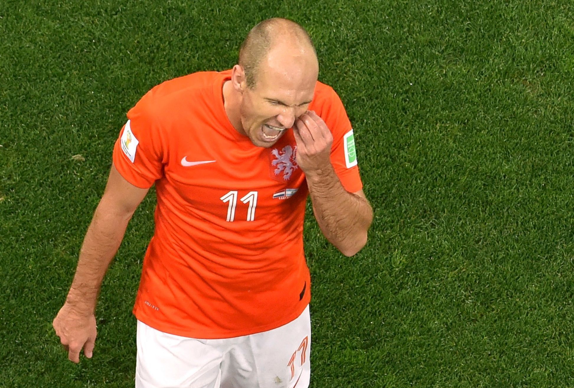 MS 2014, Argentina-Nizozemsko: Arjen Robben