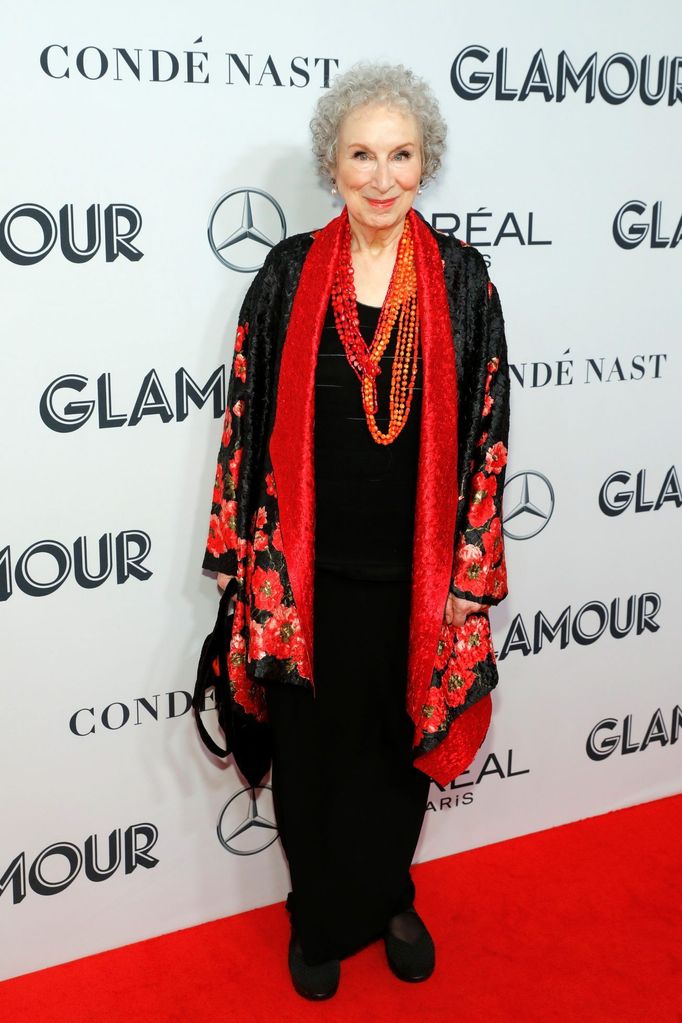 Margaret Atwoodová na předávání newyorských cen Glamour Women Of The Year v roce 2019.