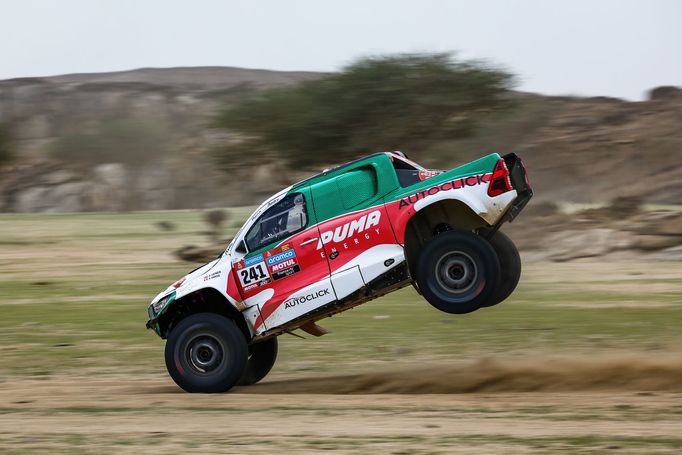 1. etapa Rallye Dakar 2023: Andrea Lafarjaová, Toyota