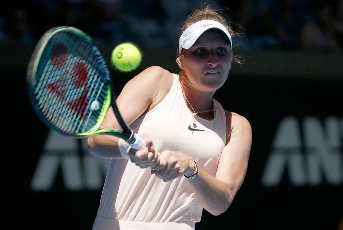 Markéta Vondroušová na Australian Open 2018