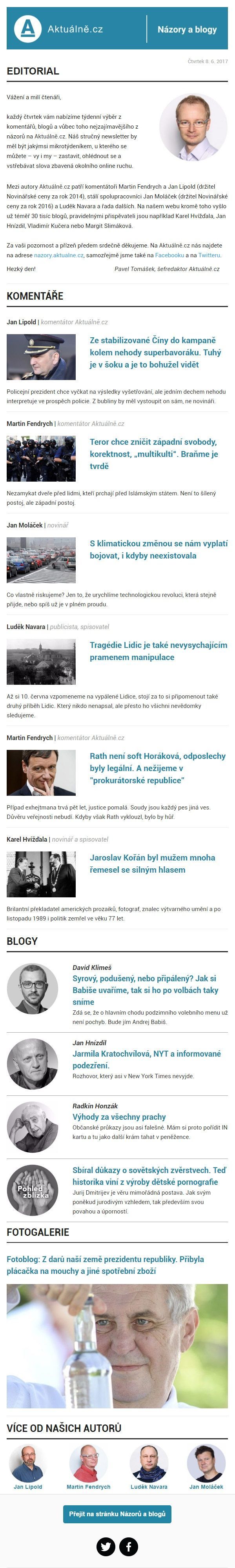 Názory_newsletter_screenshot
