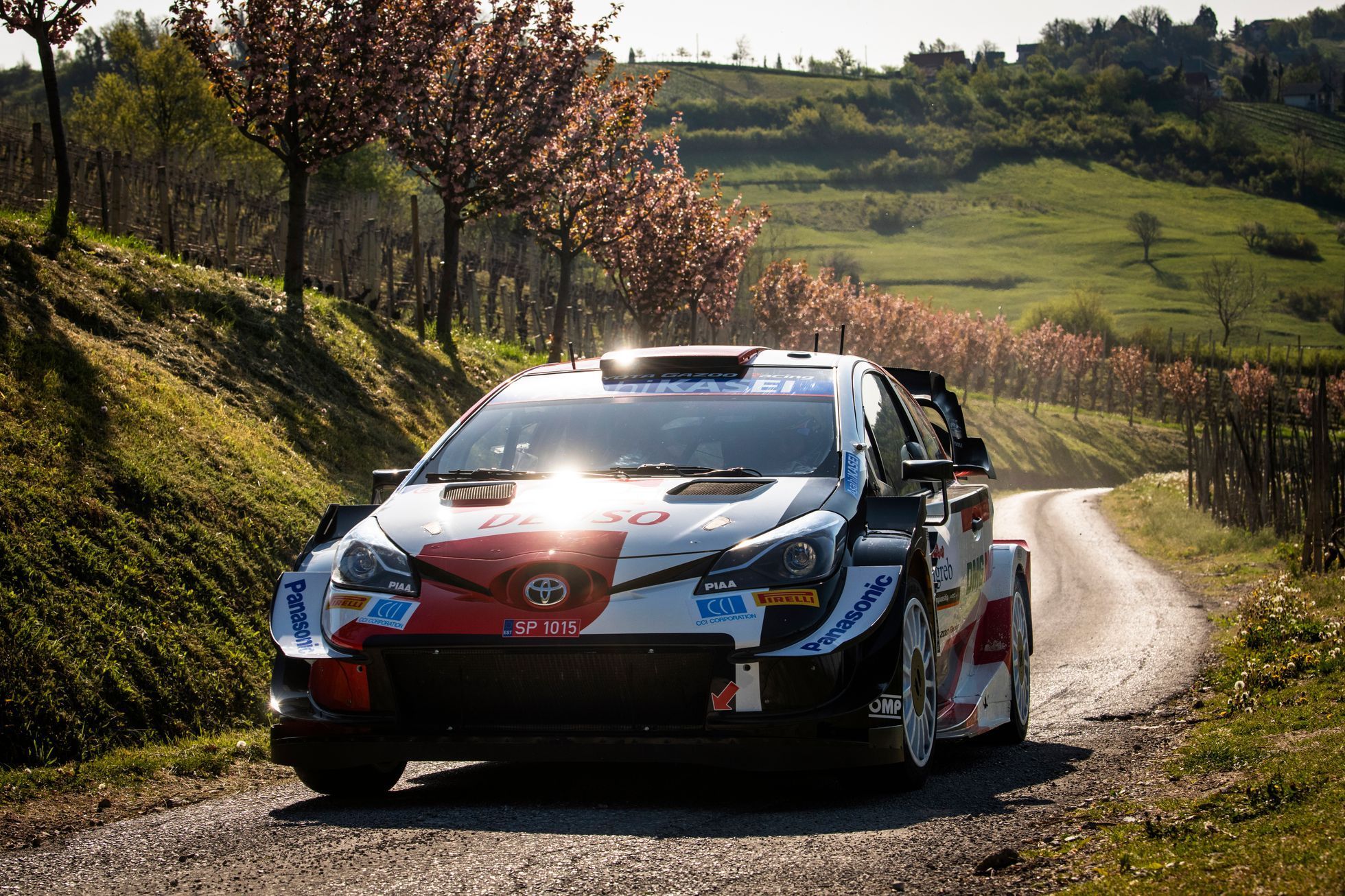 Sébastien Ogier, Toyota na trati Chorvatské rallye 2021
