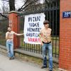 Protest před ruskou ambasádou, Hilšer