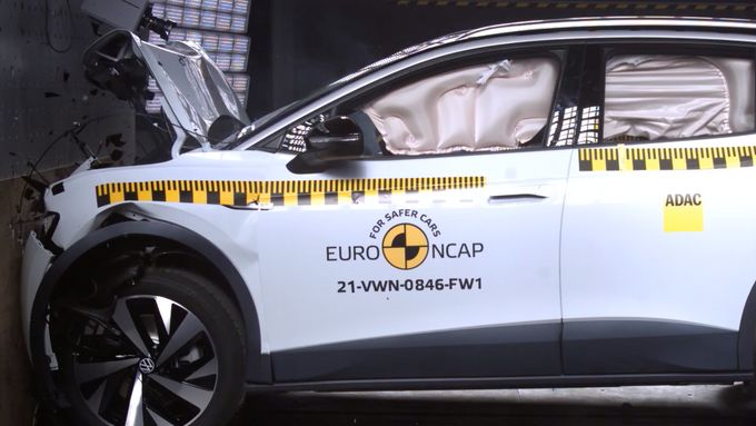 Havarijní a bezpečnostní testy Euro NCAP VW ID.4 2021