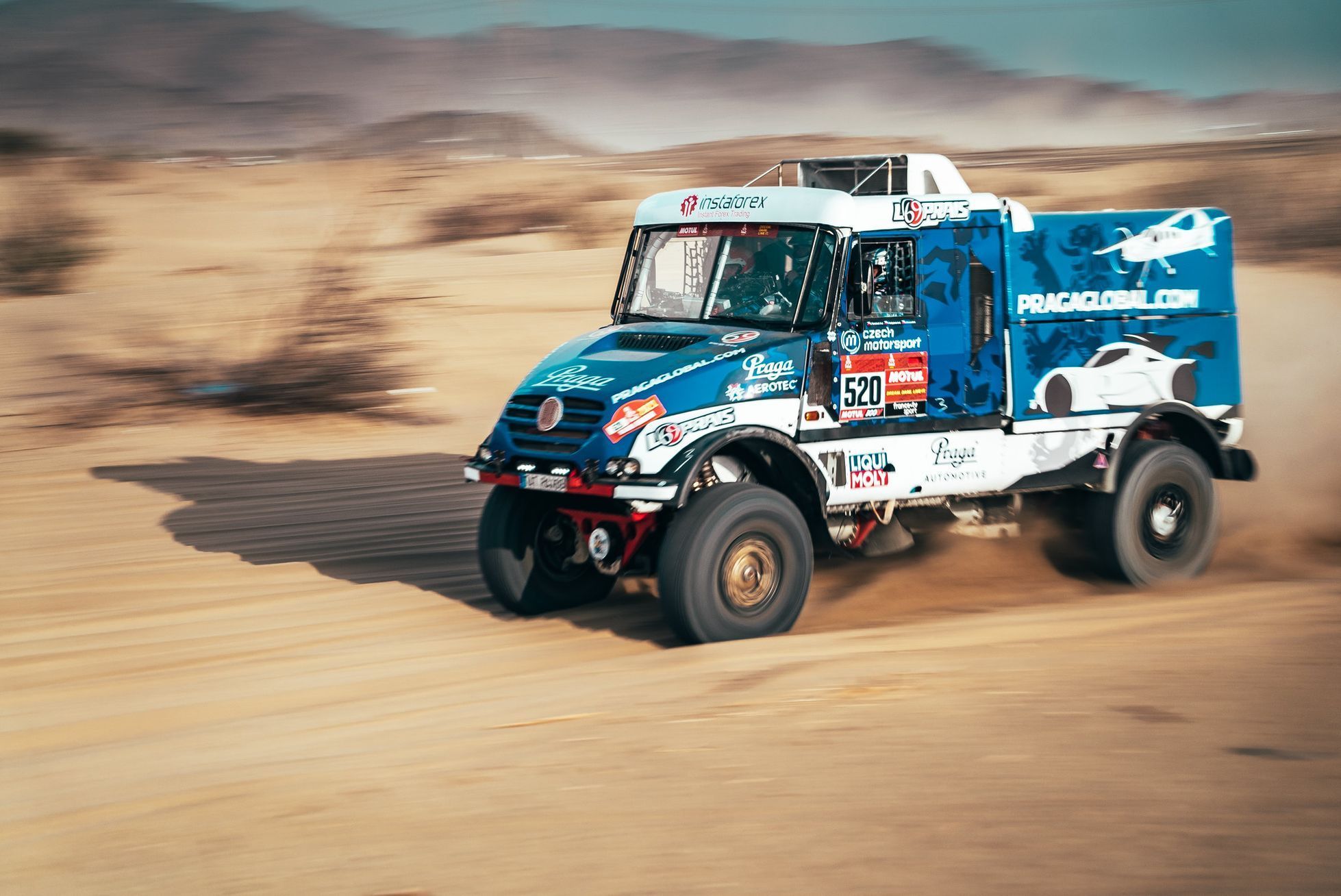 Jan Tománek (Tatra) na Rallye Dakar 2021