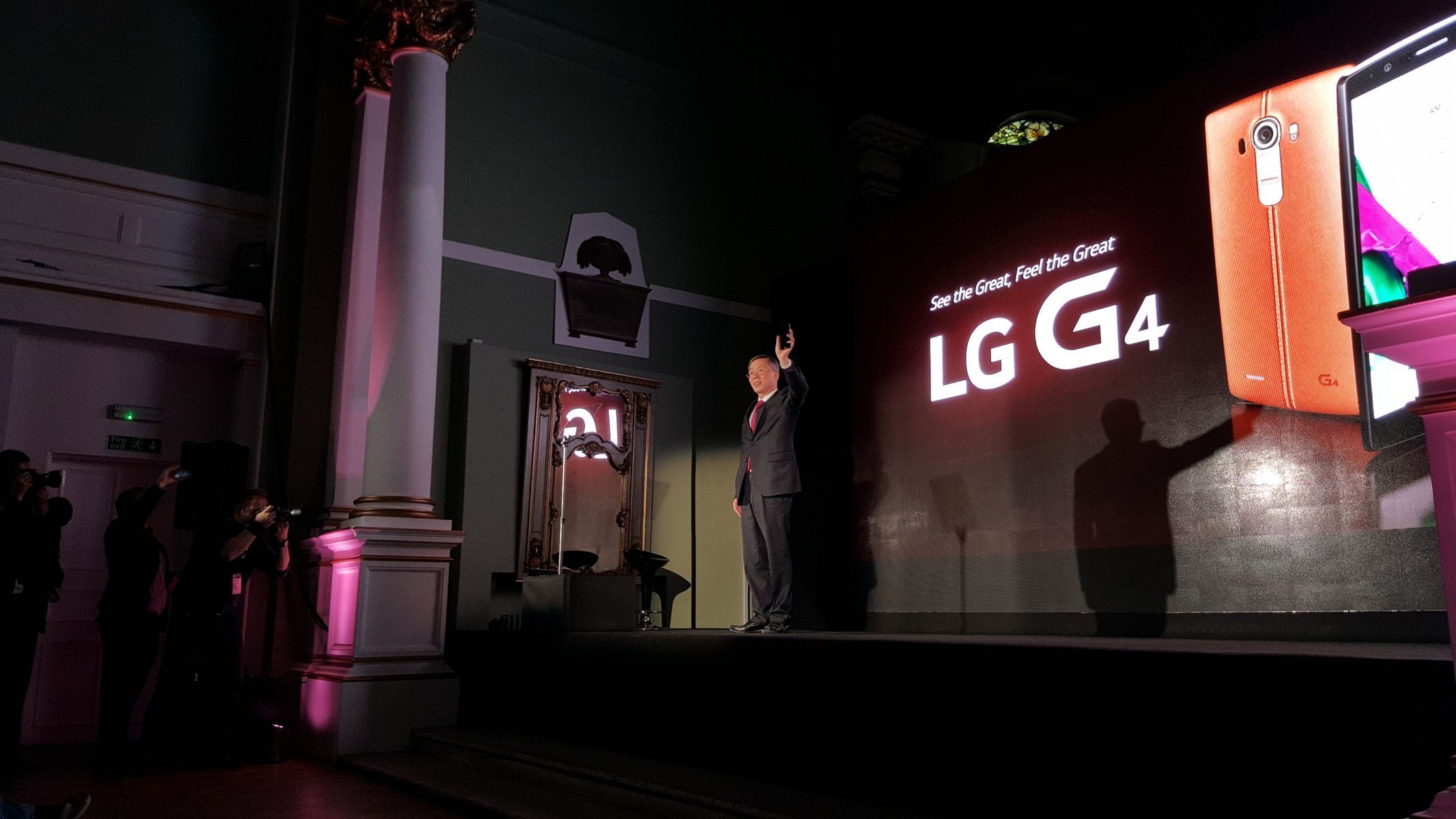 Představení LG G4 z Londýna 01