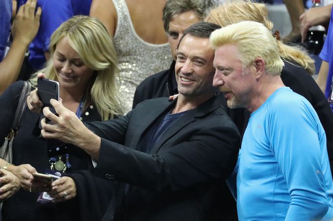 Hugh Jackman na US Open 2016