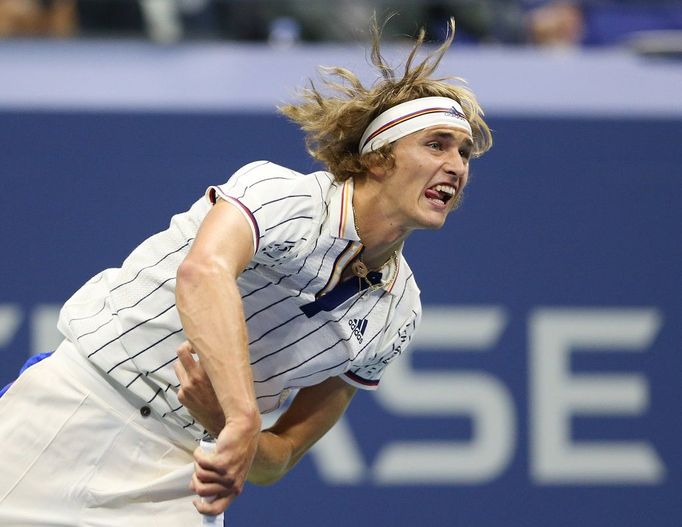 US Open 2017 - 1. den (Alexander Zverev)