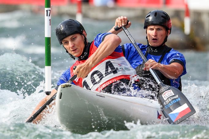 SP Augsburg 2017: Jonáš Kašpar a Marek Šindler