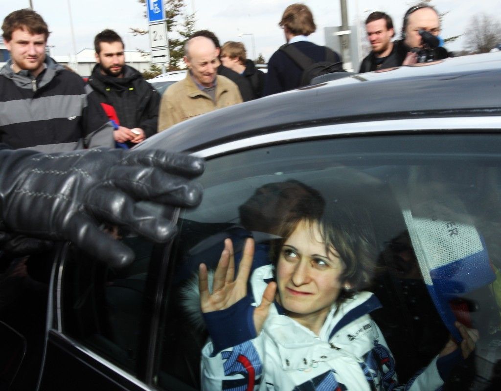 Čeští medailoví olympionici se vrátili do Prahy