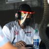 Inženýr týmu Andretti Autosport v závodě IndyCar na Texas Motor Speedway