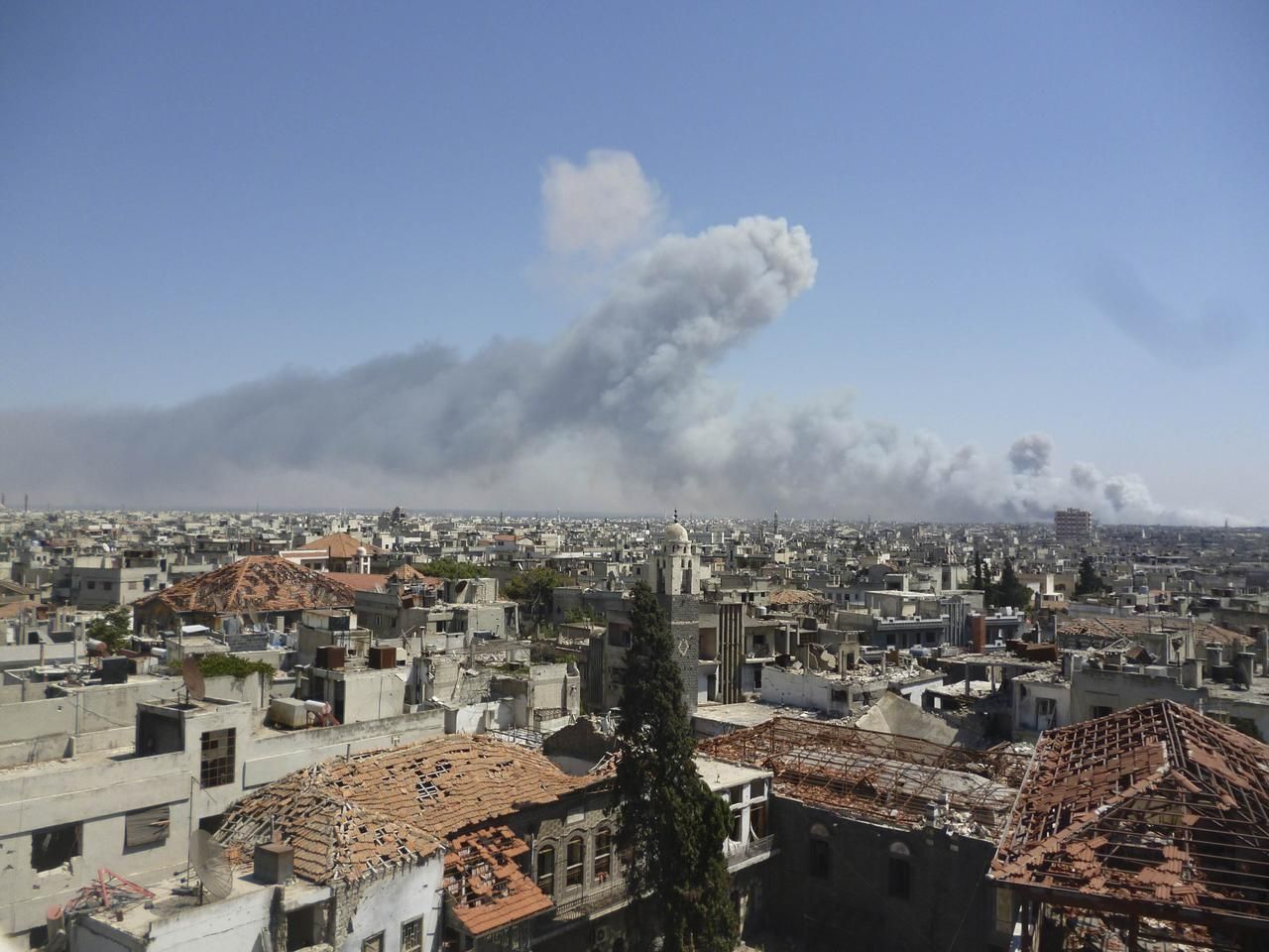 V syrském Homsu při výbuchu muničního skladu zahynulo 40 lidí