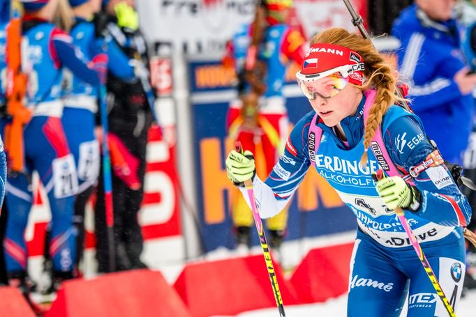 SP, Ruhpolding, štafeta Ž: Markéta Davidová