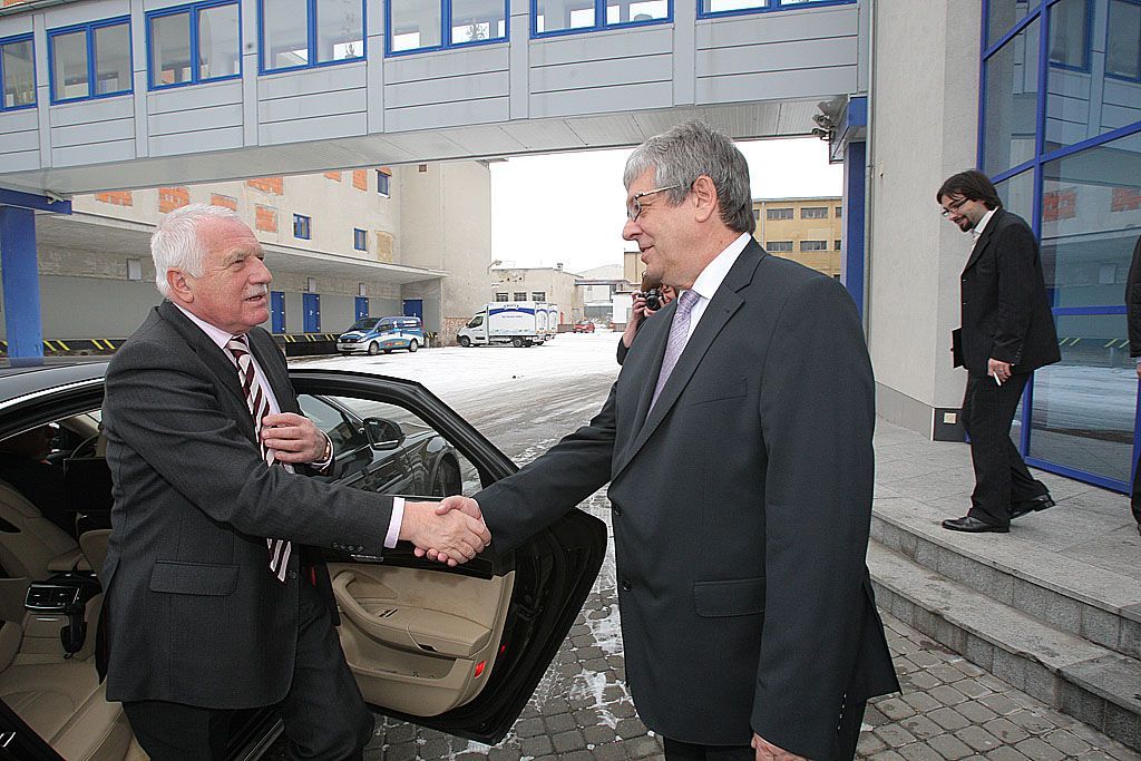Václav Klaus v Českých Budějovicích