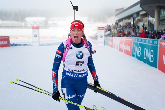 Biatlon na Holmenkollenu, vytrvalostní závod žen, Barbora Tomešová