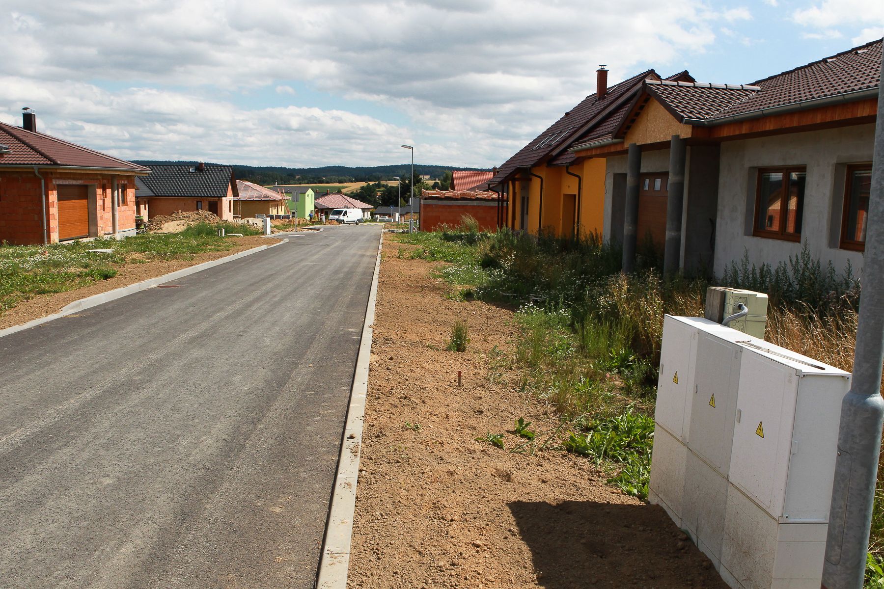 Zámek a obec Červená Řečice