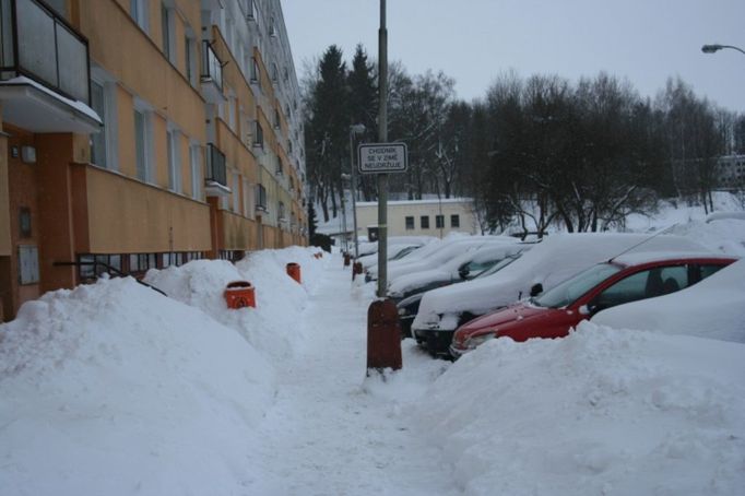 Dnešní ráno v Trutnově.