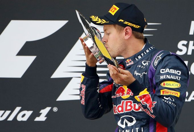 Formule 1, VC Belgie 2013: Sebastian Vettel, Red Bull