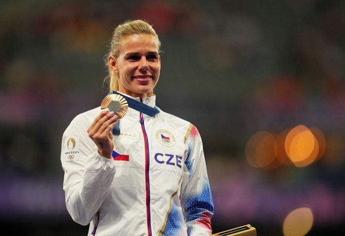 Nikola Ogrodníková s bronzem na OH 2024 v Paříži