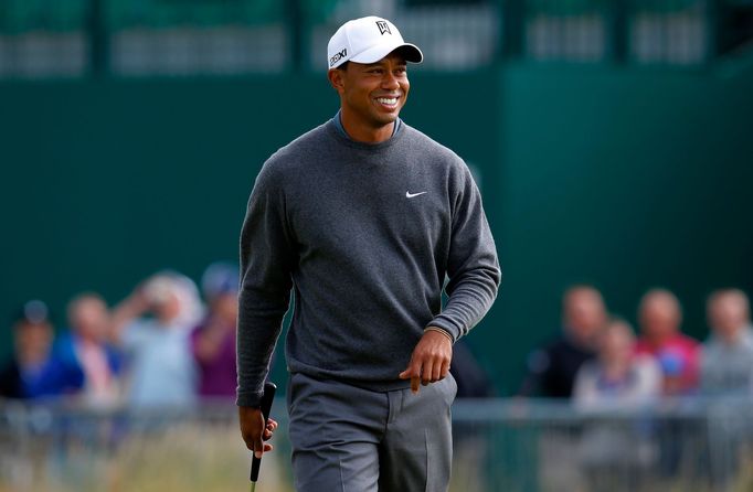 Tiger Woods na British Open 2013