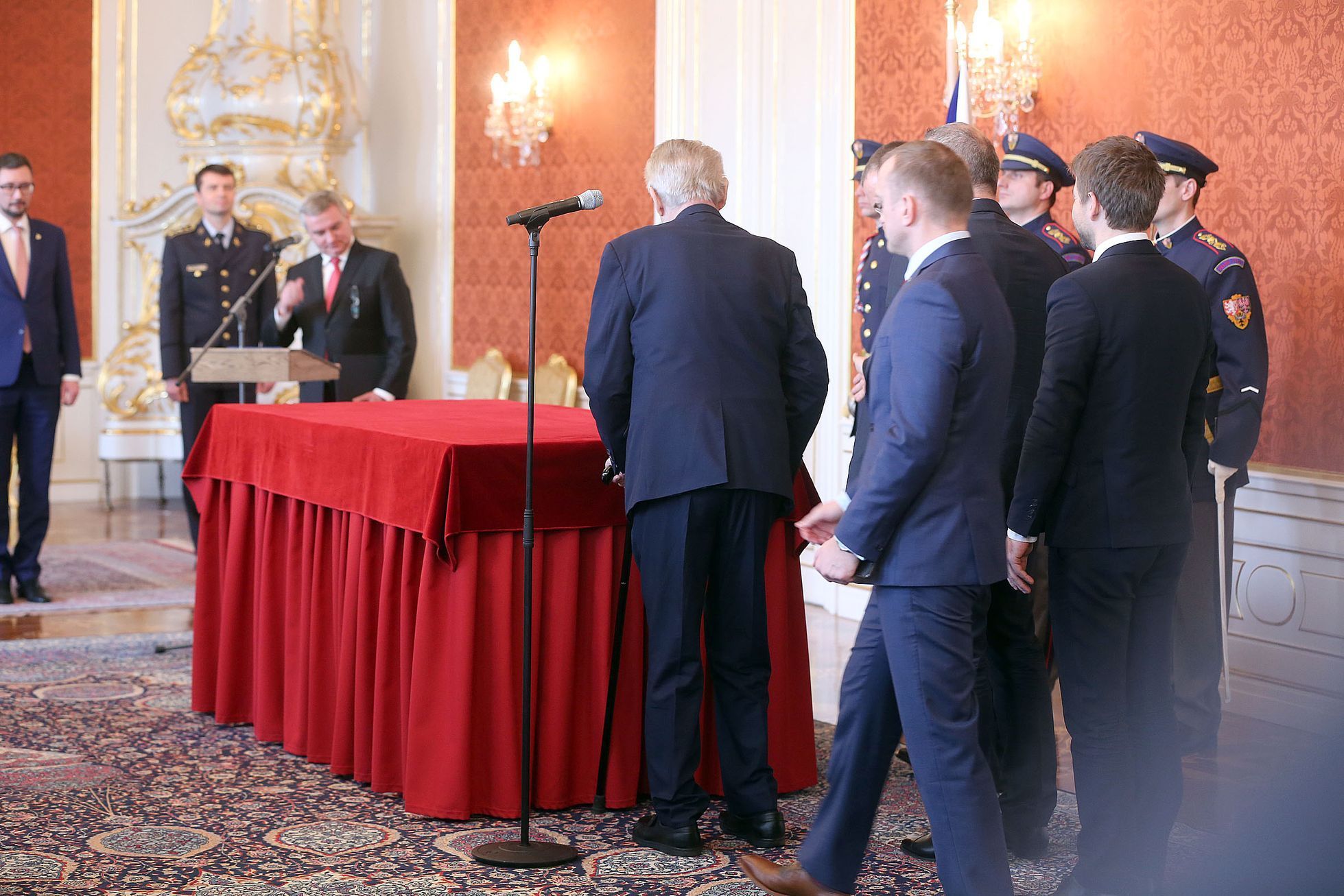 Jmenování soudců na Pražském hradě
