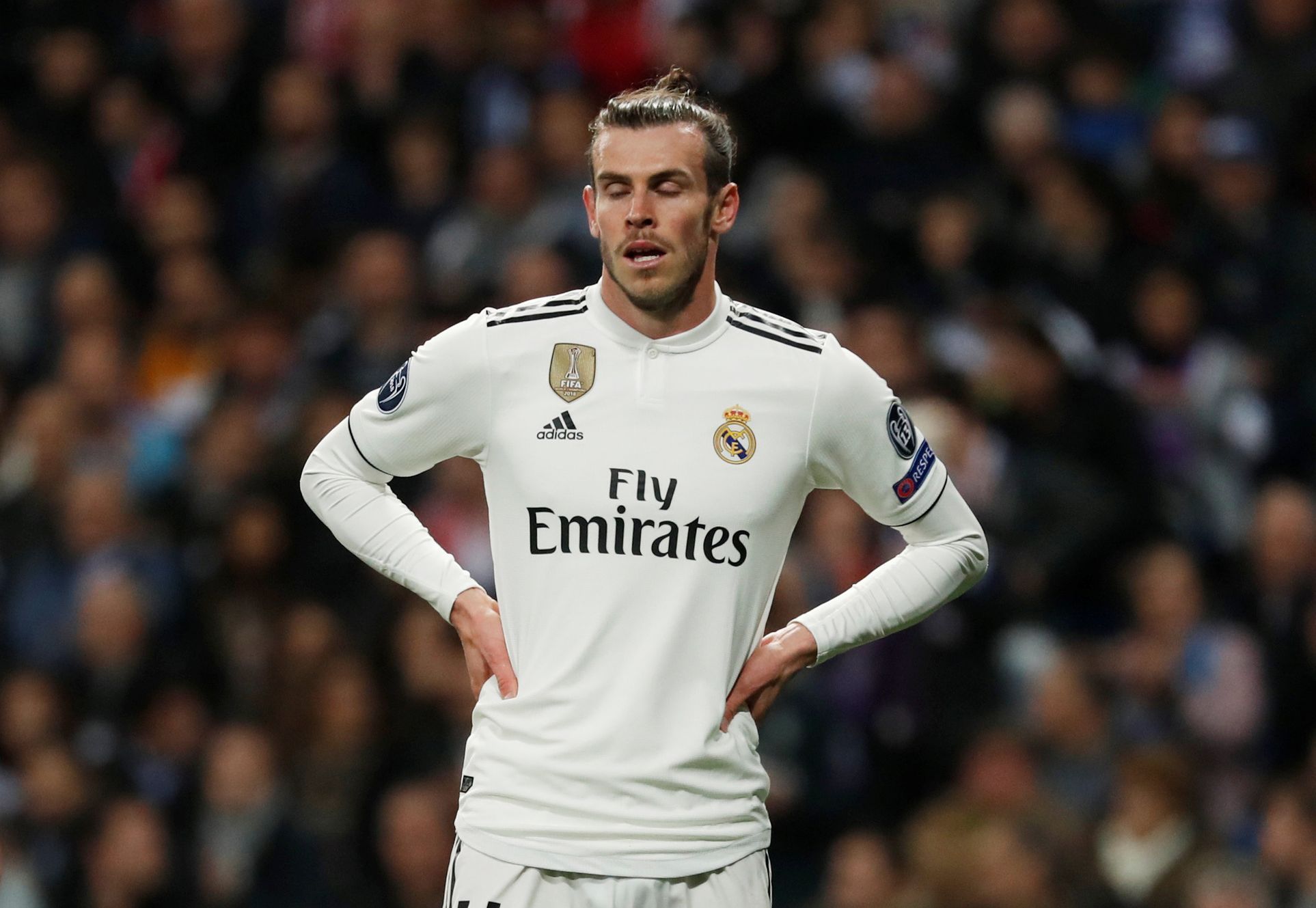 Gareth Bale po vyřazení z LM 2018-19