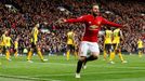 Manchester United - Arsenal, Premier League 2016/17, Juan Mata slaví branku