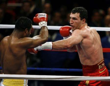 Calvin Brock a Vladimír Kličko