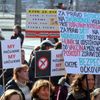 Demonstrace proti povinnému očkování