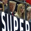 Super Bowl LIX  2025, Philadelphia - Kansas City: Donald Trump a Ivanka Trumpová