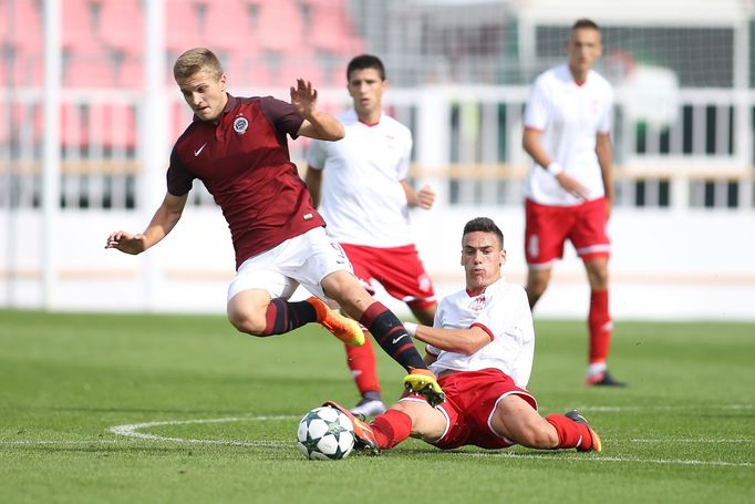 Sparta Praha U19 (dorost) - Mladost Podgorica, Youth League, Sparta Praha U19 - Mladost Podgorica, Youth League, Zinedin Mustedanagič