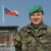 Podplukovník Jiří David, velitel 12. kontingentu českých vojáků KFOR