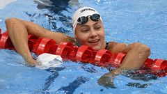 Česká plavkyně Barbora Seemanová ve finále kraulařské dvoustovky na OH 2020
