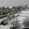 Podkrkonošský sníh v Huntířově